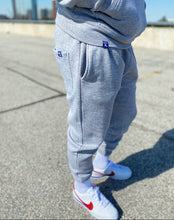 Load image into Gallery viewer, Keyezer Classic Grey &quot;Two-tone&quot; Sweatsuit Set
