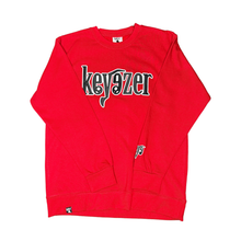 Load image into Gallery viewer, Keyezer Classic &quot;SS&quot; Red-Crewneck
