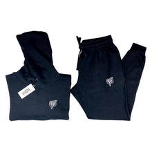 Load image into Gallery viewer, Keyezer Classic Black Sweatsuit Set
