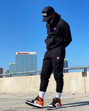Load image into Gallery viewer, Keyezer Classic Black Sweatsuit Set
